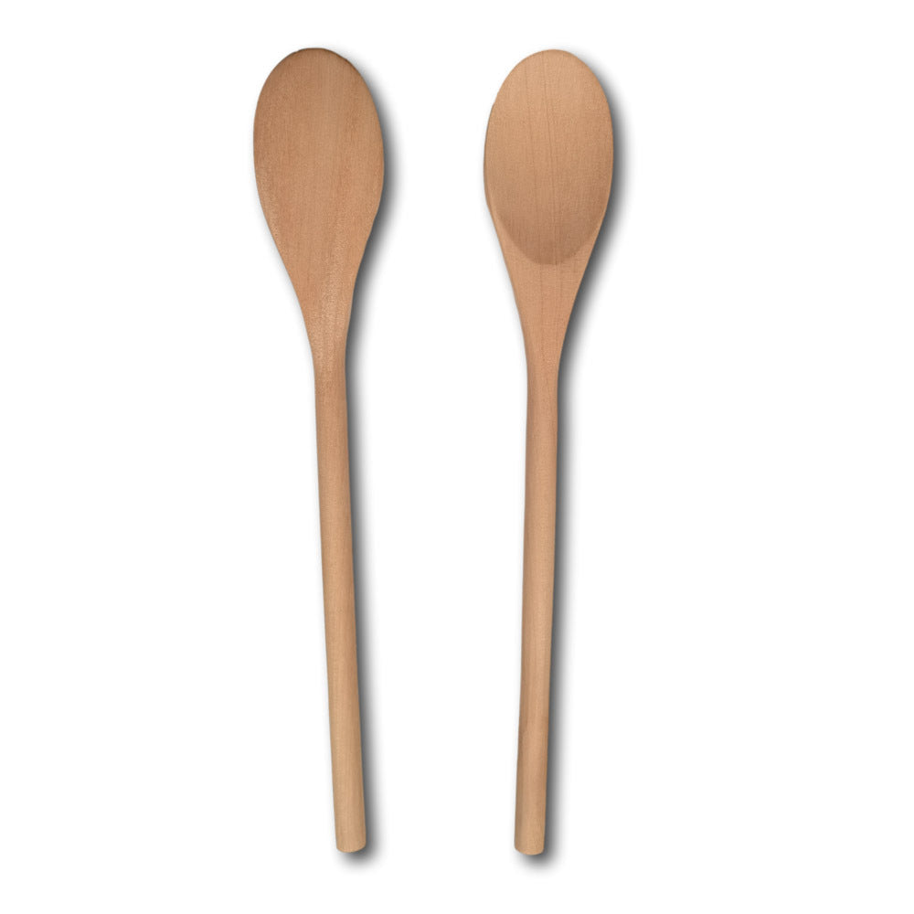 Natural Beech Wood Spoon Long Handle Wooden
