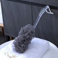 Exfoliating Bath Loofah with Long Handle – 44cm Body Scrubber Shower Brush