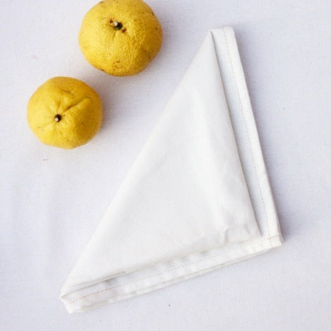 Cotton Linen Cloth Napkins, 42 x 42 cm Reusable Dinner Napkins for Everyday Dining, Weddings and Table Settings
