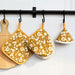 Floral Cotton Kitchen Set with Mini Oven Mitt Pot Holder and Lid Grip