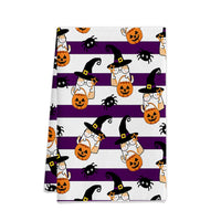 Halloween Ghost Pumpkin Printed Microfiber Kitchen Towel