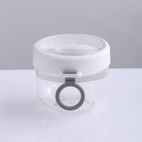 Portable Breakfast Oatmeal Cup with Spoon – 600ml Thickened PC Cereal Container with Lid & Handle for Yogurt, Fruit and Snacks