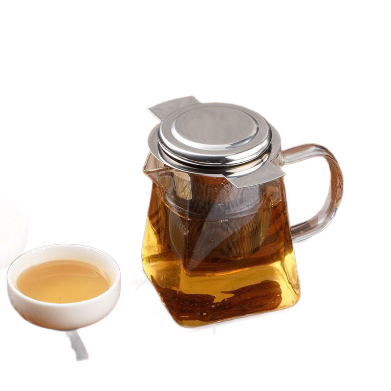 Stainless Steel Tea Infuser Fine Mesh Loose Leaf Tea Strainer with Lid