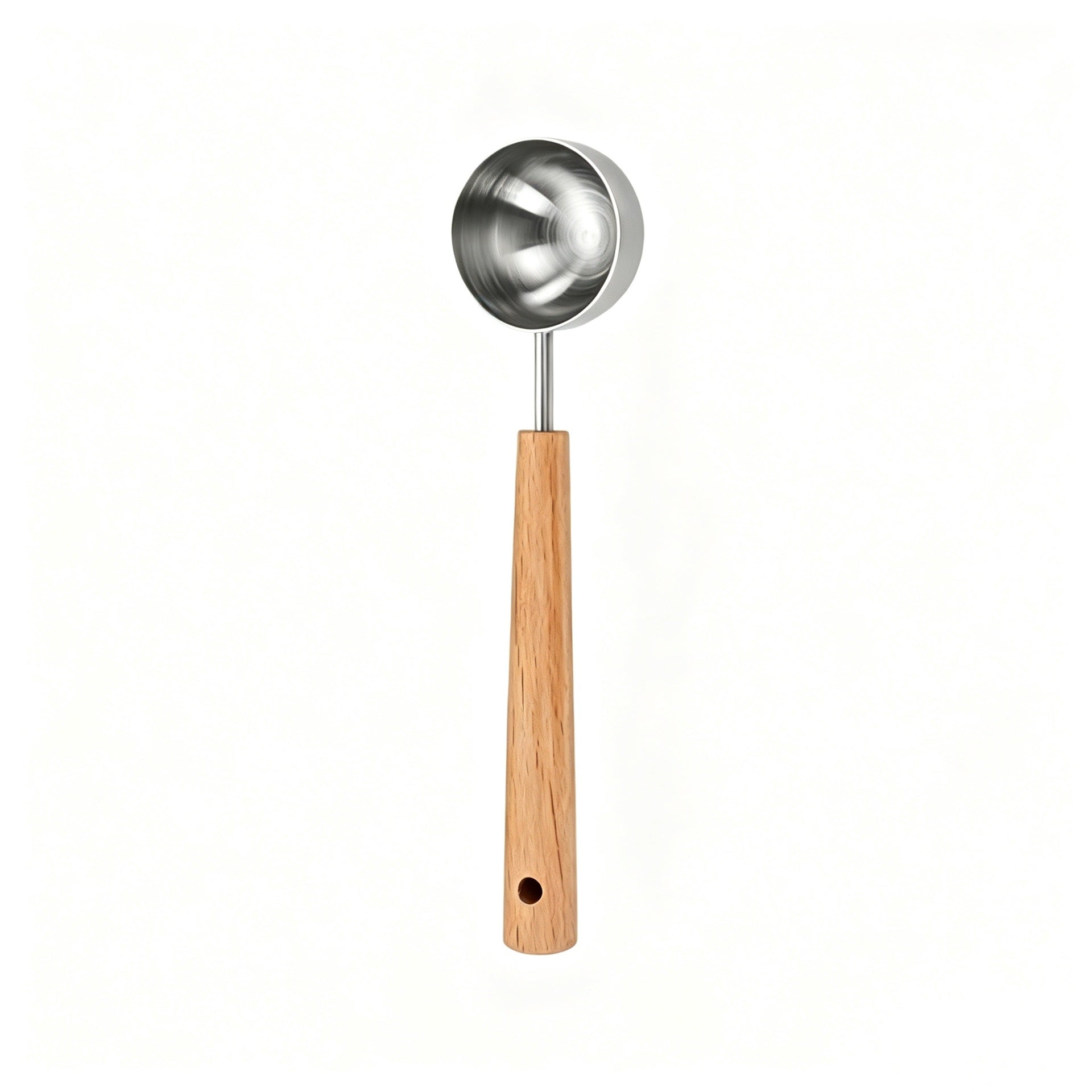 Stainless Steel Measuring Spoon with Wooden Handle