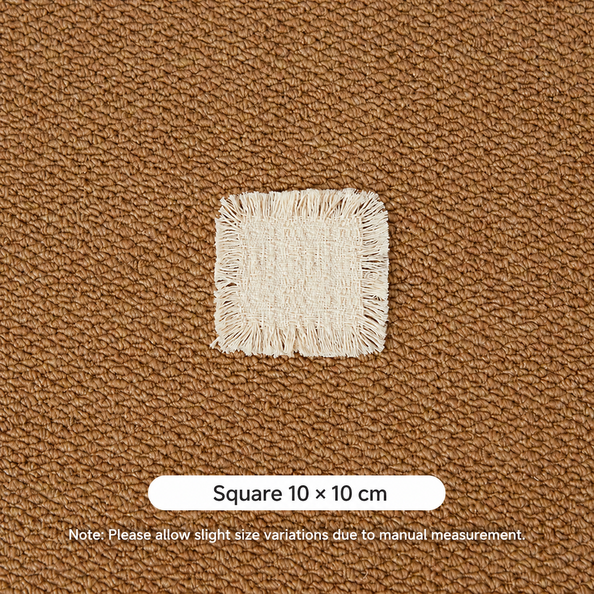 100% Cotton Fringed Table Mat, Natural Ivory Woven Placemats, Rustic Farmhouse Table Decor