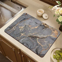 Kitchen Drying Mat Heat Resistant Dish Drain Pad