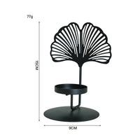 Creative Aromatherapy Candleholder, Maple Leaf Butterfly Multi Shape Iron Decor