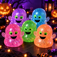 Halloween Squishy Toys – Glitter Ghost Stress Relief Fidget Toys