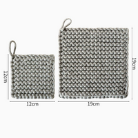 Woven Cotton Rope Coaster Heat Resistant Mat