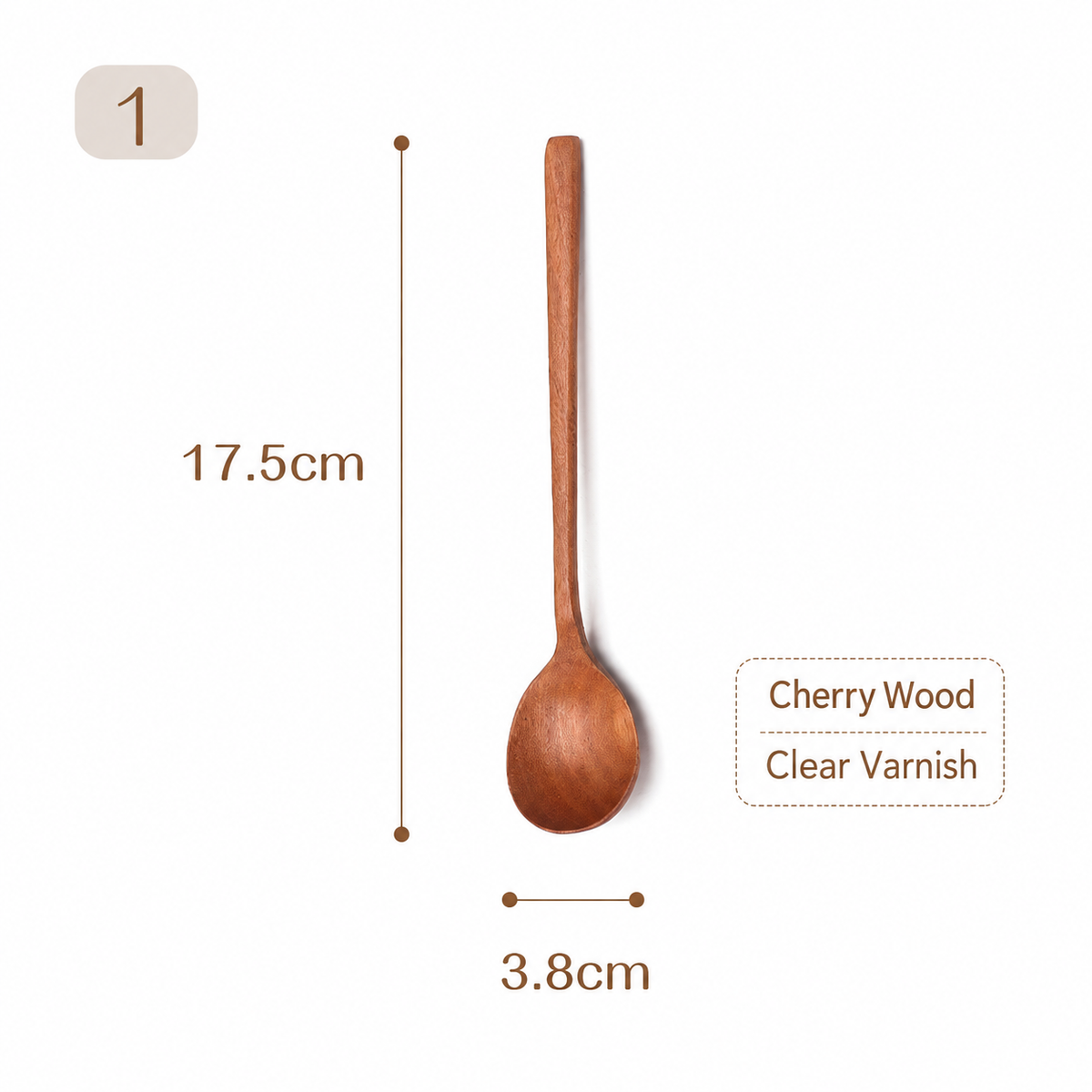 Wholesale Solid Wood Spoon and Fork, Natural Wooden Cutlery