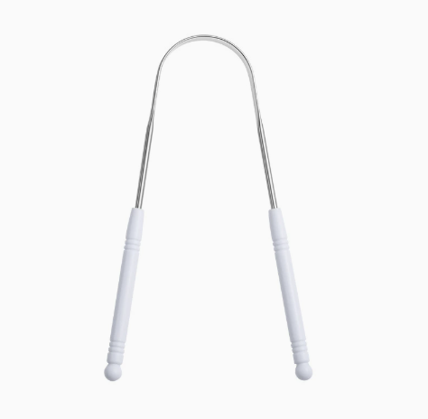 Stainless Steel U-Shaped Tongue Scraper – Oral Hygiene Tongue Cleaner for Bad Breath Removal – Multiple Colors