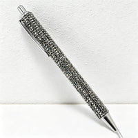 Bling Bling Rhinestone Retractable Ballpoint Pen – Luxury Metal Gift Pen for Office, School & Wedding