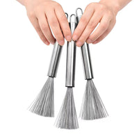Stainless Steel Long Handle Pot Cleaning Brush