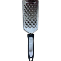 Stainless Steel Cheese Grater with Beech Wood Handle, Ginger, Chocolate & Lemon Zester
