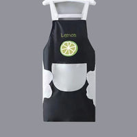 Fruit Print Waterproof PVC Kitchen Apron