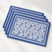 Floral Linen Placemat – Spring Summer Printed Heat-Resistant Table Mat
