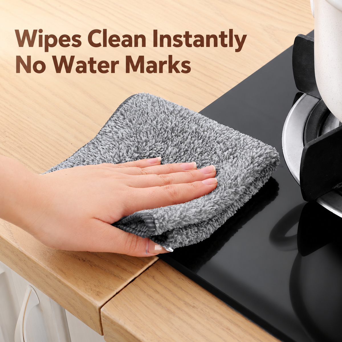 Thickened Bamboo Charcoal Cleaning Cloth – Absorbent Kitchen Dishcloth