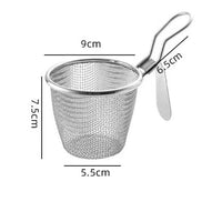 Stainless Steel Strainer Spoon Kitchen Skimmer
