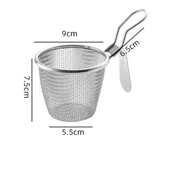 Stainless Steel Strainer Spoon Kitchen Skimmer