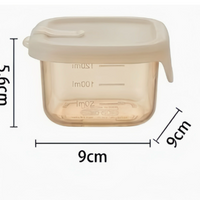 Silicone Food Storage Container with Leakproof Lid