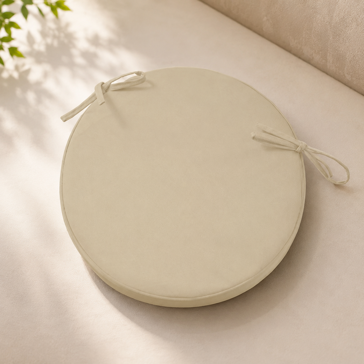 Round Outdoor Seat Cushion – Waterproof Patio Chair Pad