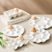 Ceramic Deviled Egg Tray – Easter Egg Display & Serving Plate