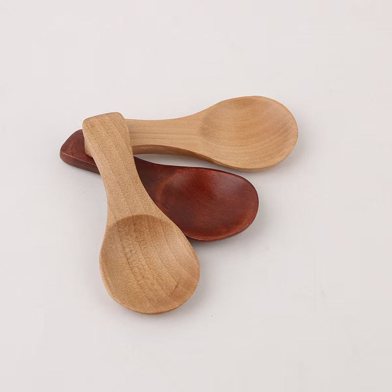 Mini Wooden Tea Scoop Small Serving Spoon