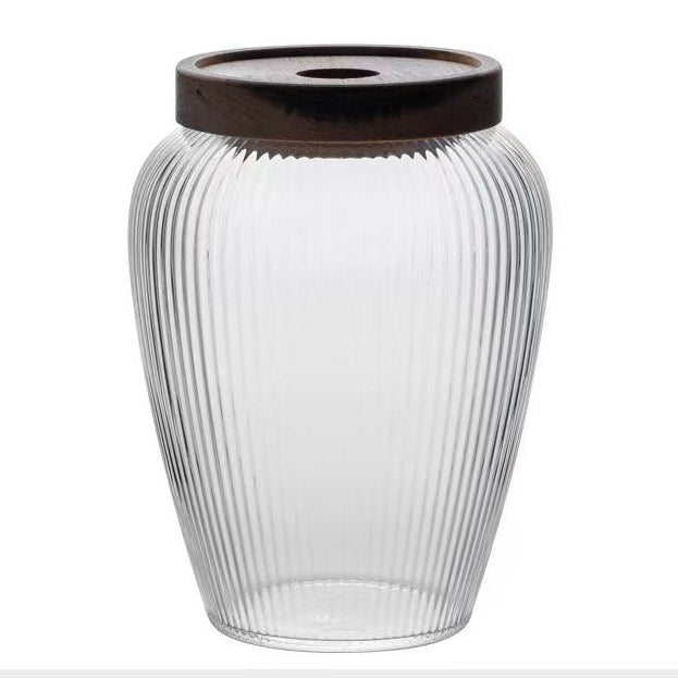 Large Glass Airtight Storage Jar for Food and Infusion