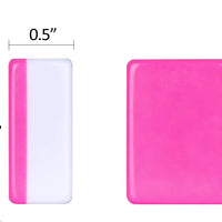 Pink American Mahjong Tiles with Colorful Floral, Bamboo and Joker Designs
