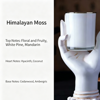 Vintage Hand Sculpture Soy Candle