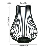 Pumpkin Candleholder Decor, Iron Craft Home Decoration
