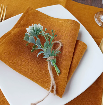 Linen Heat-Resistant Placemat