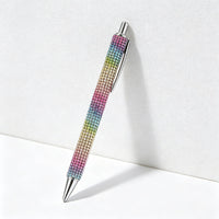 Bling Bling Rhinestone Retractable Ballpoint Pen – Luxury Metal Gift Pen for Office, School & Wedding