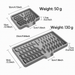 Large Silicone Soap Dish Drainage Tray Non Slip Soap Sponge Holder