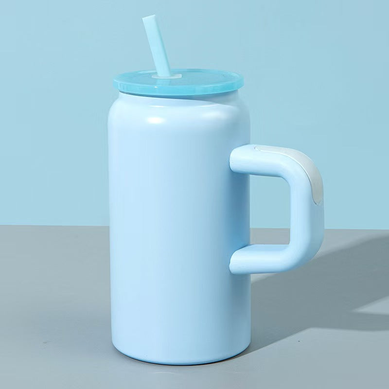 16oz Mini Mason Insulated Mug with Handle