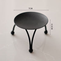 Aromatherapy Candle Tray, Iron Home Decor Piece