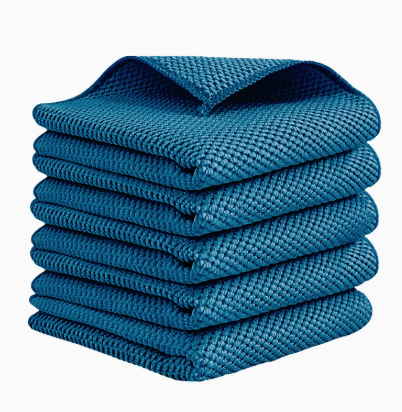 Corn Fiber Cleaning Cloth with Lanyard style