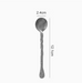 Vintage Silver Stainless Steel Dessert Fork Tree Pattern