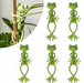 Cute Frog Plant Clip – Decorative Plastic Plant Support Clip for Indoor Plants, Garden Vines & Home Gardening