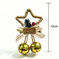 15cm Plush Christmas Bell Ornament