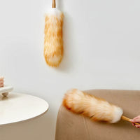 Wool Dust Duster with Bamboo Handle