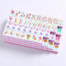 Mini Birthday Theme Mahjong Tiles Set, Cute Melamine Mahjong Game Tiles, Colorful Party Gift & Collectible Decoration