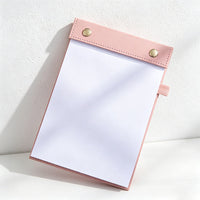 A5 Clipboard Notepad – Refillable Writing Pad with Pen Loop (150 Sheets)
