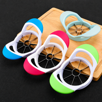 Stainless Steel Apple Slicer and Corer, Handheld Fruit Cutter