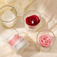 Rose Scented Candle Cup