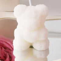Rose Bear Scented Candle