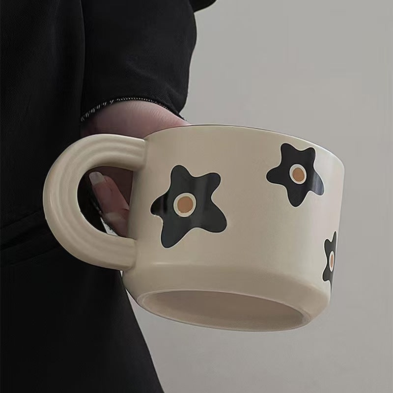 Vintage Large Capacity Ceramic Mug