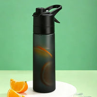 650ml Tritan Spray Water Bottle Outdoor Sports Mist Hydration Cup Portable Summer Cooling Bottle Fitness Travel Drinkware