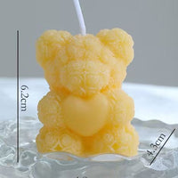 Rose Bear Scented Candle