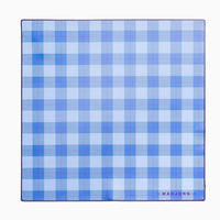 Plaid Mahjong Table Mat – Soft Square Game Mat for Mahjong Table Setup, Home Entertainment & Family Gatherings
